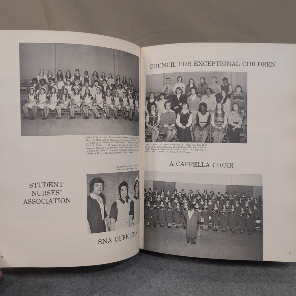 1974 Mimosa Vol 29 Jacksonville State University Yearbook JSU Alabama Vintage - Picture 3 of 6